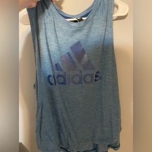 Blue adidas workout tank! XL
